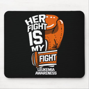 Ihr Kampf ist mein Kampf Leukämie Bewusstsein Blut Mousepad
