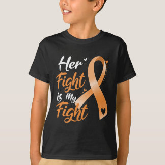Ihr Kampf ist mein Kampf Leukämie-Bewusstsein Blut T-Shirt
