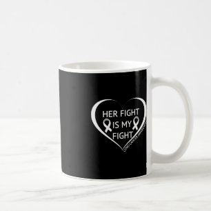 Ihr Kampf ist mein Kampf Lungenkrebs Bewusstsein M Kaffeetasse