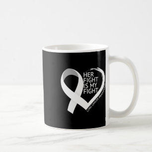 Ihr Kampf ist mein Kampf Lungenkrebs Bewusstsein M Kaffeetasse