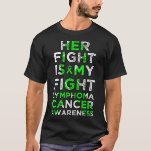 Ihr Kampf ist mein Kampf Lymphom Blutkrebs Bewusst T-Shirt