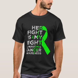 Ihr Kampf ist mein Kampf Lymphom Blutkrebs Bewusst T-Shirt
