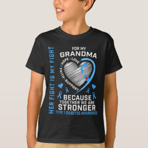 Ihr Kampf ist mein Kampf Oma Typ 1 Diabetes Shir T-Shirt