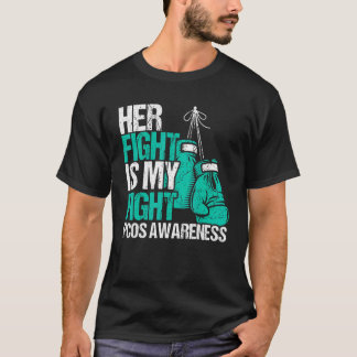 Ihr Kampf ist mein Kampf PCOS Awareness Polycystic T-Shirt