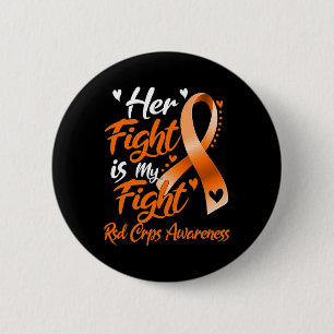 Ihr Kampf ist mein Kämpfen RSS Crps Bewusstsein Button