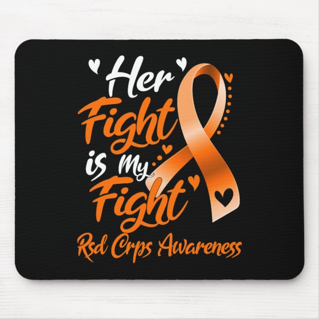 Ihr Kampf ist mein Kämpfen RSS Crps Bewusstsein Mousepad (Vorne)