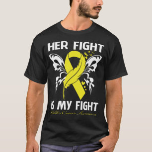 Ihr Kampf ist mein Kampfflugzeug-KREBS-Bewusstsein T-Shirt
