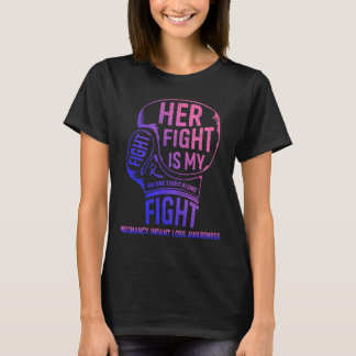 Ihr Kampf ist mein Säugling im Kampf gegen die Sch T-Shirt