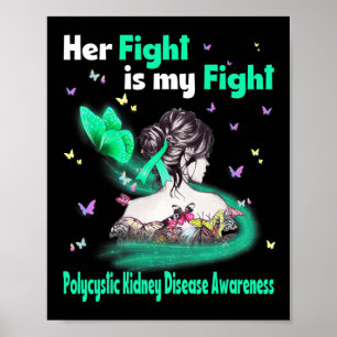 Ihr Kampf ist meine Bekämpfung der polyzystischen  Poster