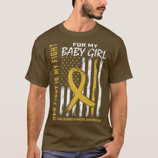 Ihr Kampf ist meine Kämpfe der kleinen Mädchen-Toc T-Shirt