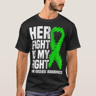 Ihr Kampf ist meine Kämpfe gegen die grüne Ribbon- T-Shirt