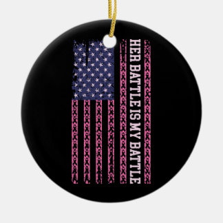 Ihr Kampf ist meine Schlacht, mein Design für Brus Keramik Ornament