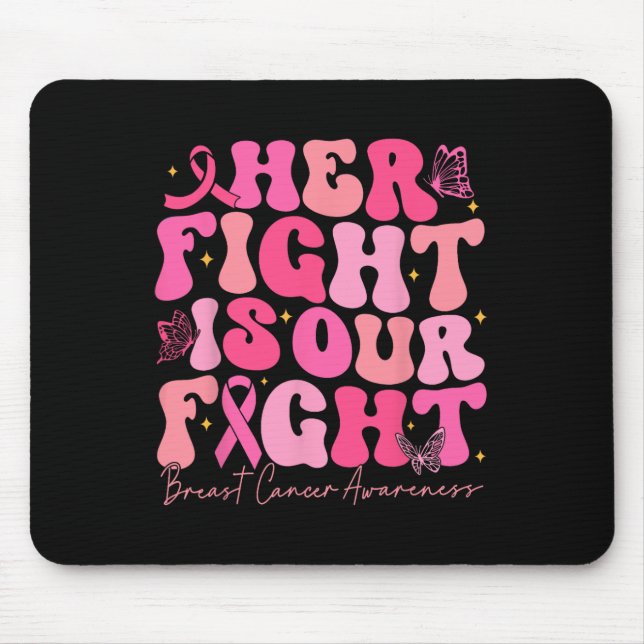 Ihr Kampf ist unser Button zur Sensibilisierung fü Mousepad (Vorne)