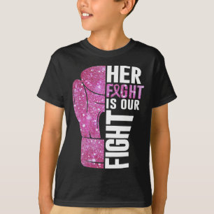 Ihr Kampf ist unser Kampf gegen den Boxhandschuh B T-Shirt