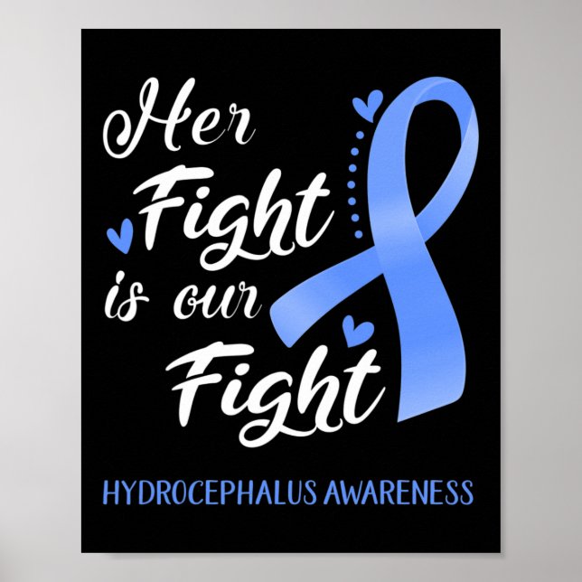 Ihr Kampf ist unser Kampf gegen den Hydrocephalus Poster (Vorne)
