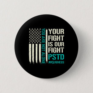 Ihr Kampf ist unser Kampf - PSTS-Bewusstsein Button