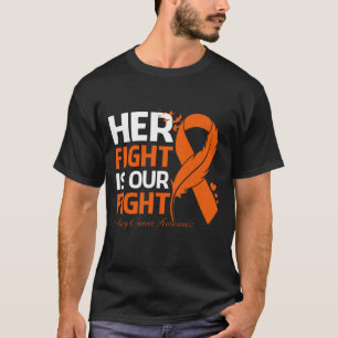 Ihr Kampf ist unser Kampffähigkeit des KREBS im Ka T-Shirt