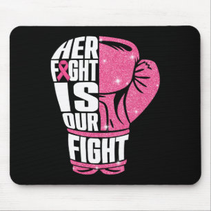 Ihr Kampf ist unsere Kampagne zur Sensibilisierung Mousepad