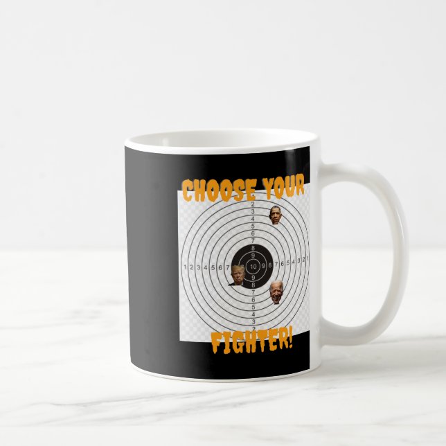 Ihr Kampf Trump Shot 2024 Kaffeetasse (Rechts)