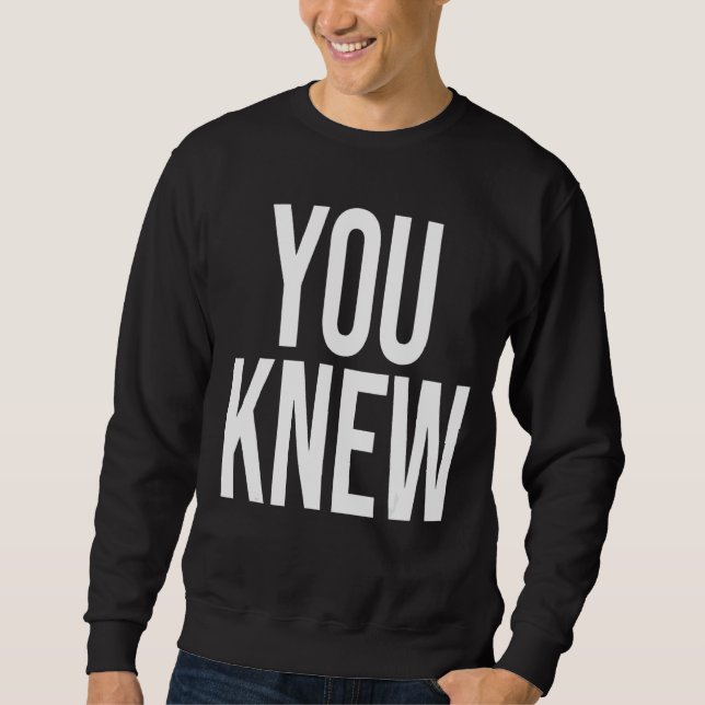 Ihr kennt Outfit 2 Sweatshirt (Vorderseite)