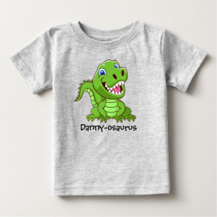 Ihr Kind Name Happy Baby T-Rex Dinosaurier T-shirt