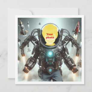 Ihr Kinderroboter, Exoskelett, Ihr Superheld Karte