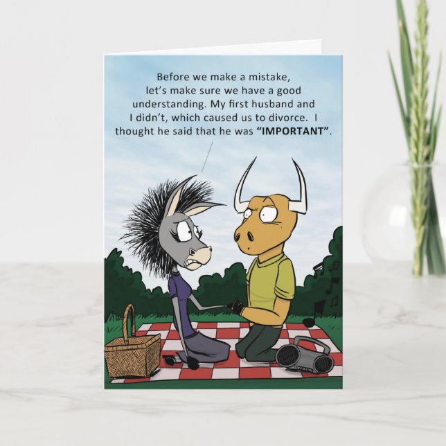 Ihr klares Verständnis Karte (Vorderseite)