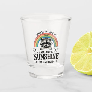 Ihr kleiner Strahl sarkastischen Sonnenscheins Sar Schnapsglas