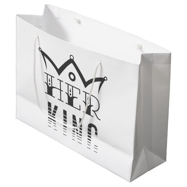 Ihr König Große Geschenktüte (Vorderseite Schrägansicht)
