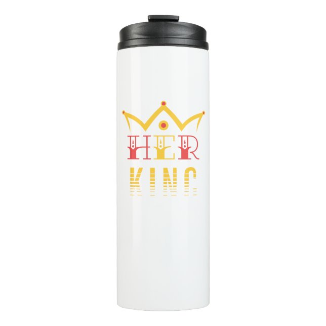 Ihr König Thermosbecher (Vorderseite)