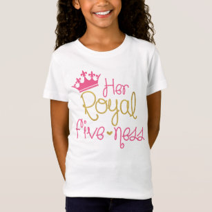 Ihr königliches 5. Geburtstags-Shirt T-Shirt