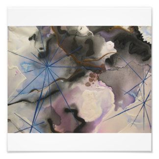 IHR KOPF IN DEN KLIMMERN FOTODRUCK