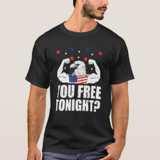 Ihr kostenloser heutiger Abend 4. Juli Unabhängigk T-Shirt