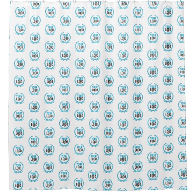 Ihr kundenspezifisches Bild des Logo-| ganz über Duschvorhang (Vorderseite)
