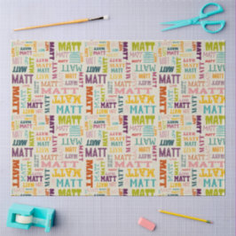 Ihr (Kurzer) Name ist komplett Seidenpapier