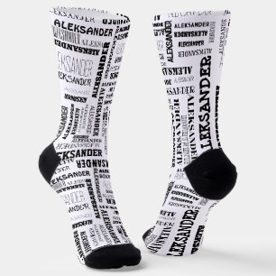 Ihr (langer) Name ist all diese Socken