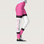Ihr letzter Junggeselinnen-Abschied in der Disco C Leggings<br><div class="desc">Feiern Sie stilvoll mit diesen Leggings,  die sich perfekt für Ihren Cowgirl-Junggeselinnen-Abschied. Sie haben ein rosa,  schwarz-weißes Farbschema mit einer eigenen,  auf die Beine aufragenden Nachricht.</div>