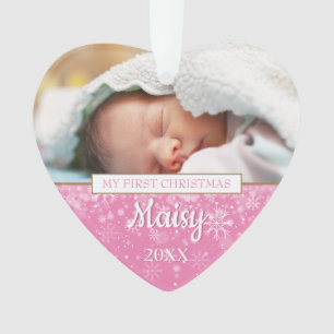 Ihr Lieblings-Baby-Foto - Erste Weihnachten Ornament
