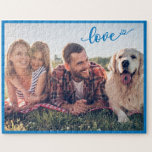 Ihr Lieblings-Foto mit Liebe Puzzle<br><div class="desc">Dies wird zu einem schönen Sake, der immer wieder genossen werden kann. Bei Fragen zum Design oder speziellen Wünschen senden Sie uns einfach eine E-Mail an charmdesignstudio@rcn.com und wir helfen Ihnen gerne weiter. Diese Puzzles sind aus stabilem Karton auf Graupappe hergestellt und in lebendigen Vollfarben gedruckt. Umfasst einen Karton mit...</div>