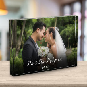 Ihr Lieblings-Hochzeitsfoto Schriftname Datum Fotoblock