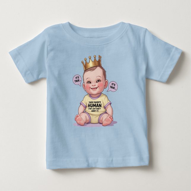 Ihr Lieblings-Mensch (sie geben es einfach nicht z Baby T-shirt (Vorderseite)
