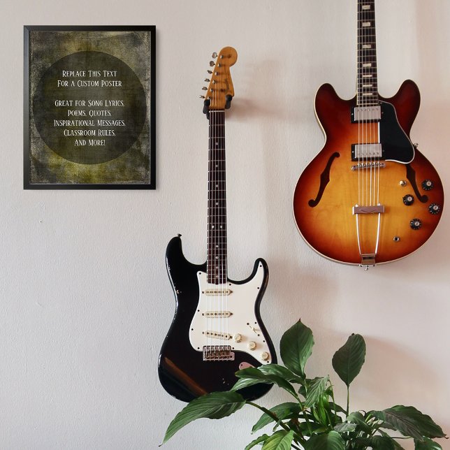 Ihr Lieblingsangebot über braunes, schwarz-gelbes  Poster (Von Creator hochgeladen)