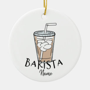 Ihr Lieblingsbarista Keramik Ornament