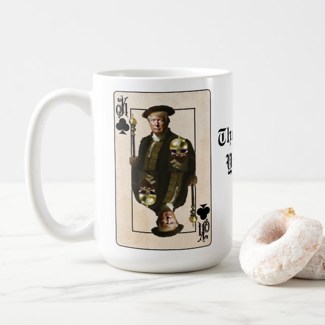 Ihr Lieblingspräsident  Kaffeetasse (Mit Donut)