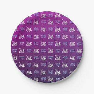 Ihr Logo 2 Hochgeladene Bilder oder Firmenlogos Pappteller