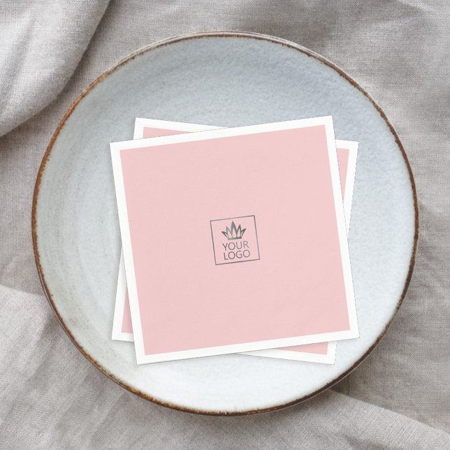 Ihr Logo auf jedem Farbhintergrund Serviette (Von Creator hochgeladen)