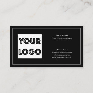 Ihr Logo Benutzerdefinierter QR-Code Marketing Visitenkarte