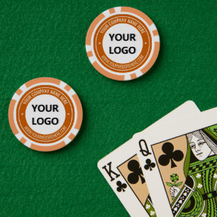 Ihr Logo Benutzerdefinierter Text Marken-Pokerchip Pokerchips