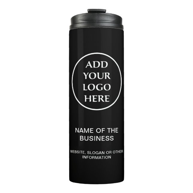Ihr Logo Beruflich Business Company Thermosbecher (Vorderseite)