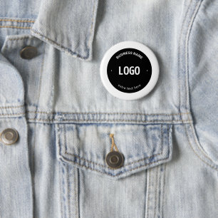 Ihr Logo, Bild oder Design und bearbeitbarer Text Button
